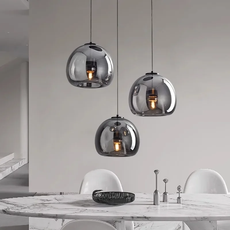 Modern Minimalist Pendant Lights Amber Glass Home Decoration Living Dining Room Kitchen Cafe Hotel Bedroom Lighting Luminaires
Modern Minimalist Pendant Lights Amber Glass Home Decoration Living Dining Room Kitchen Cafe Hotel Bedroom Lighting Luminaires