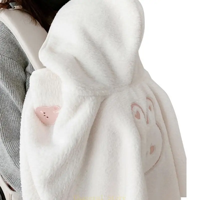 E7CE Baby Outwear Ponchos Cape Cloak Stroller Winter Warm Cover Hooded Cloak Baby Cloak Hoodie for Newborn Toddlers with Hood
E7CE Baby Outwear Ponchos Cape Cloak Stroller Winter Warm Cover Hooded Cloak Baby Cloak Hoodie for Newborn Toddlers with Hood