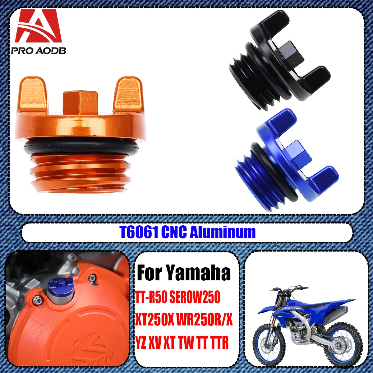 CNC Engine Timing Plug Cover Set Oil Filter Screw Set For Yamaha YZ250F 450F 426F 400F TTR 50 XV XT WR250X 250R 426F 250F 400F
CNC Engine Timing Plug Cover Set Oil Filter Screw Set For Yamaha YZ250F 450F 426F 400F TTR 50 XV XT WR250X 250R 426F 250F 400F