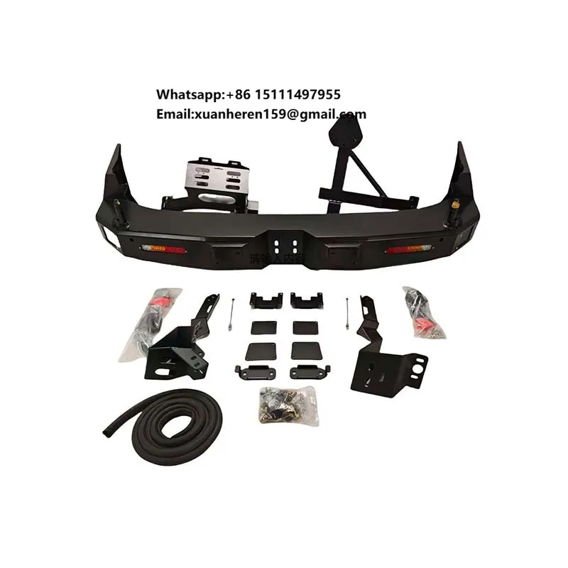 Steel Sports Rear & Headstock Bumper for Toyota Land Cruiser LC250 2015-2021 Exterior Accessories with Easy Installation
Steel Sports Rear & Headstock Bumper for Toyota Land Cruiser LC250 2015-2021 Exterior Accessories with Easy Installation
