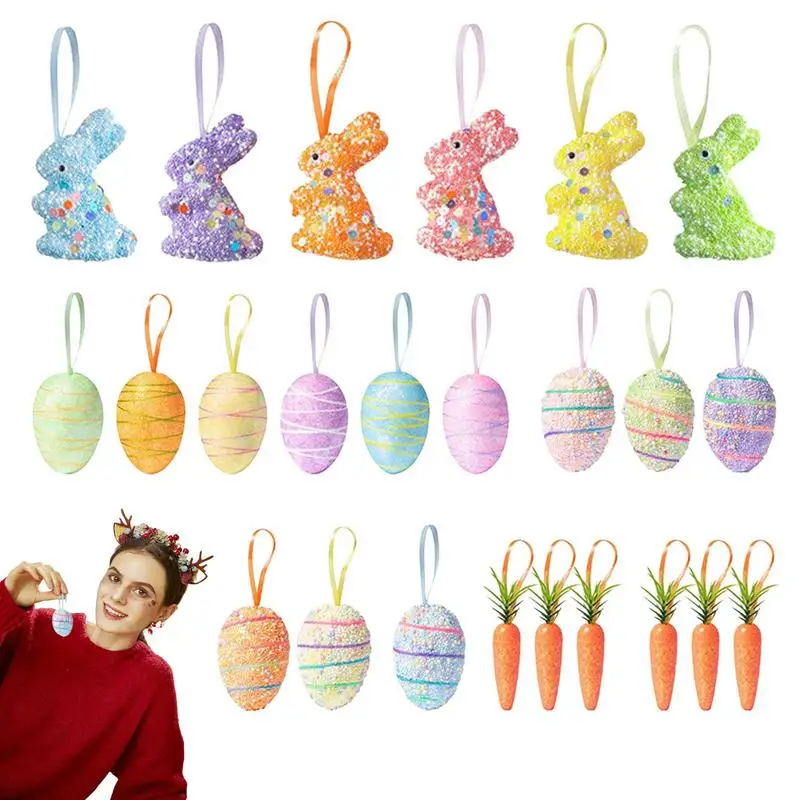 Easter Tree Ornaments Colorful Easter Egg Decor Festive Farmhouse Easter Decor Glitter Rustic Carrots Eggs Ornaments For
Easter Tree Ornaments Colorful Easter Egg Decor Festive Farmhouse Easter Decor Glitter Rustic Carrots Eggs Ornaments For