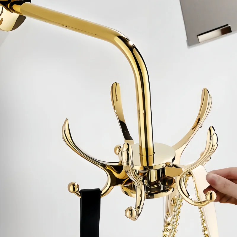 Creative Gold Robe Hooks Chrome Bathroom Clothes Hook Wall Mount Towel Hanger Brass Key Hat Bag Hanger Bathroom Towel Holder
Creative Gold Robe Hooks Chrome Bathroom Clothes Hook Wall Mount Towel Hanger Brass Key Hat Bag Hanger Bathroom Towel Holder