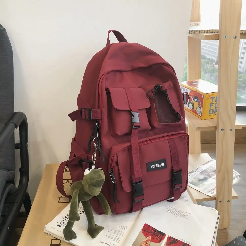Japanese Nylon Student Backpack Canvas Korean Style Shoulders Bag Harajuku Large Capacity School Bag Travel
Japanese Nylon Student Backpack Canvas Korean Style Shoulders Bag Harajuku Large Capacity School Bag Travel