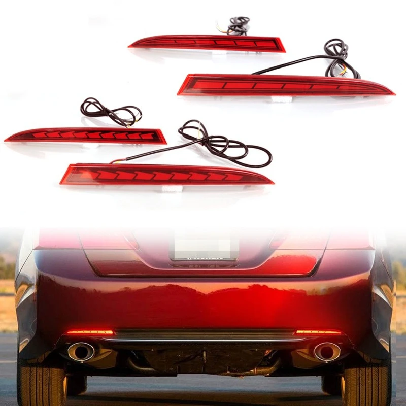 For Honda Accord 2013 2014 2015 Rear Bumper Reflector Light Led Dymanic Turn Signal Brake Lamp Modification Accessories
For Honda Accord 2013 2014 2015 Rear Bumper Reflector Light Led Dymanic Turn Signal Brake Lamp Modification Accessories