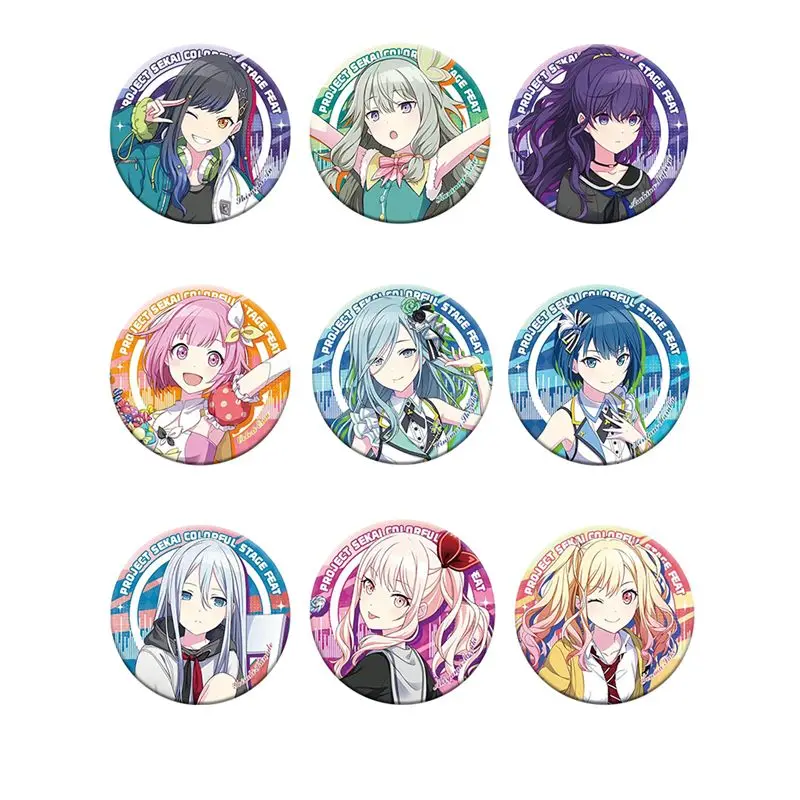 Anime Project Sekai Yoisaki Kanade Akiyama Mizuki Badge Brooch Pin Clothes Backpack Decoration Lapel Personalized Chest Tag
Anime Project Sekai Yoisaki Kanade Akiyama Mizuki Badge Brooch Pin Clothes Backpack Decoration Lapel Personalized Chest Tag