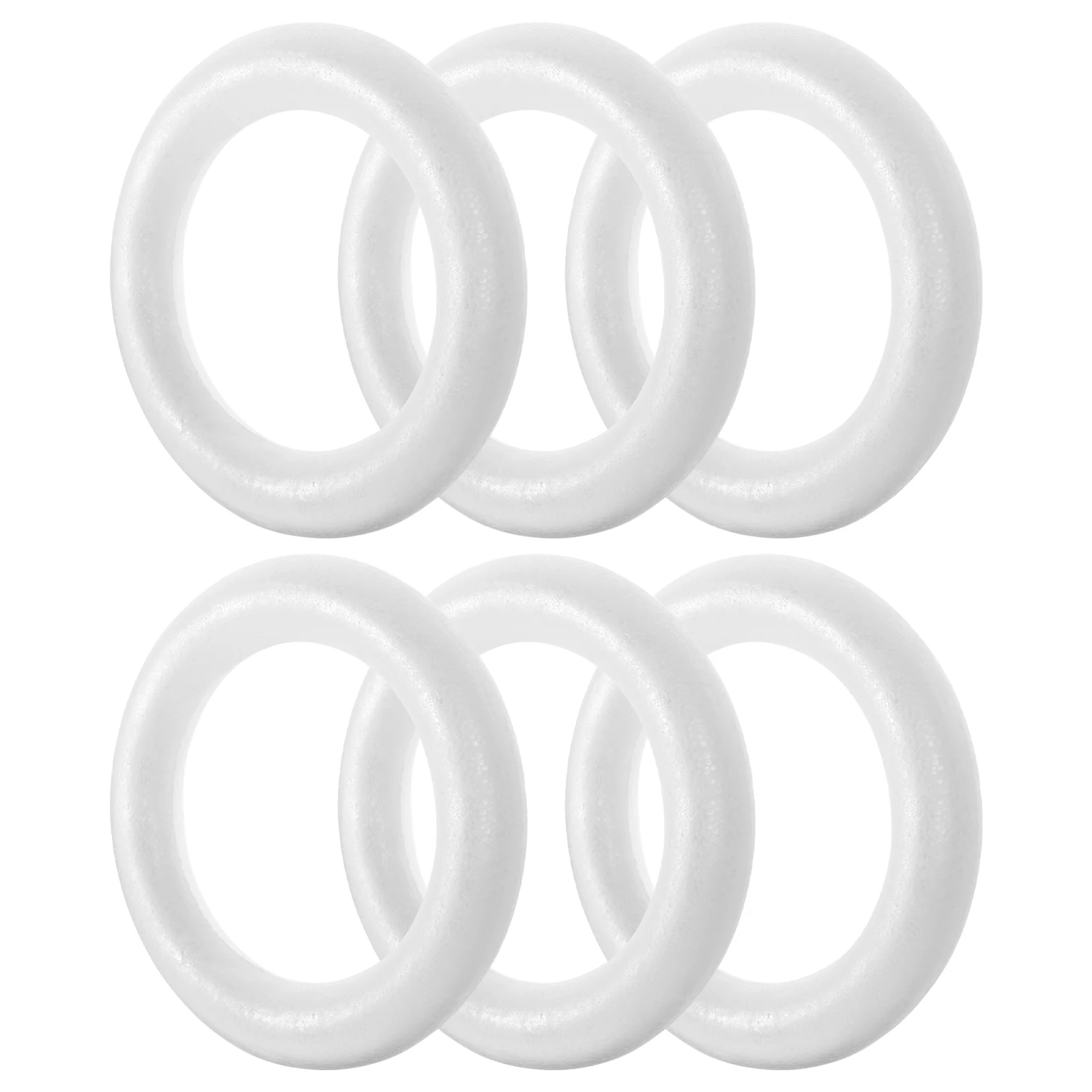 6pcs Craft Foam Wreath Forms Circle Shaped Blank Decorative Rings Diy Crafts Party Decoration Foam Circle Models Festival
6pcs Craft Foam Wreath Forms Circle Shaped Blank Decorative Rings Diy Crafts Party Decoration Foam Circle Models Festival