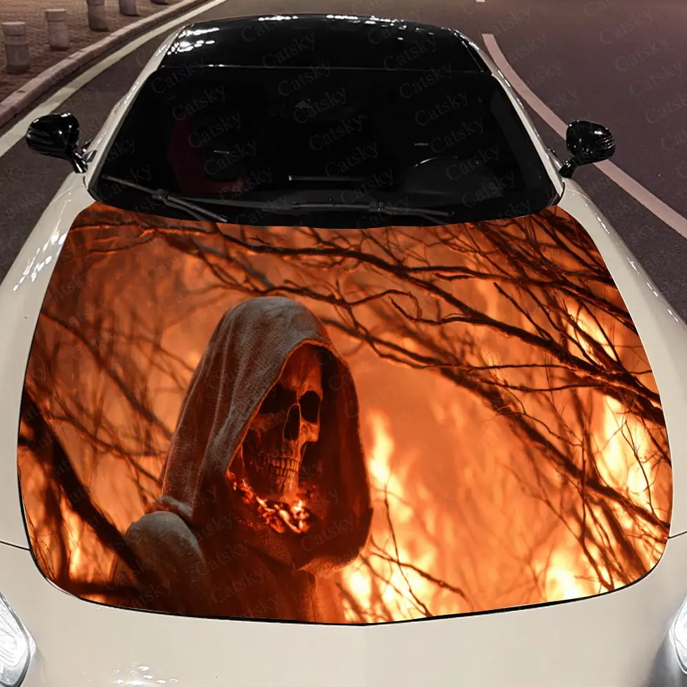 Наклейка на автомобильную крышку Flaming Grim Reaper, водонепроницаемая и самоклеящаяся наклейка на капот автомобиля, виниловые обертки для автомобиля, крутая внешняя наклейка автомобиля,
Наклейка на автомобильную крышку Flaming Grim Reaper, водонепроницаемая и самоклеящаяся наклейка на капот автомобиля, виниловые обертки для автомобиля, крутая внешняя наклейка автомобиля,