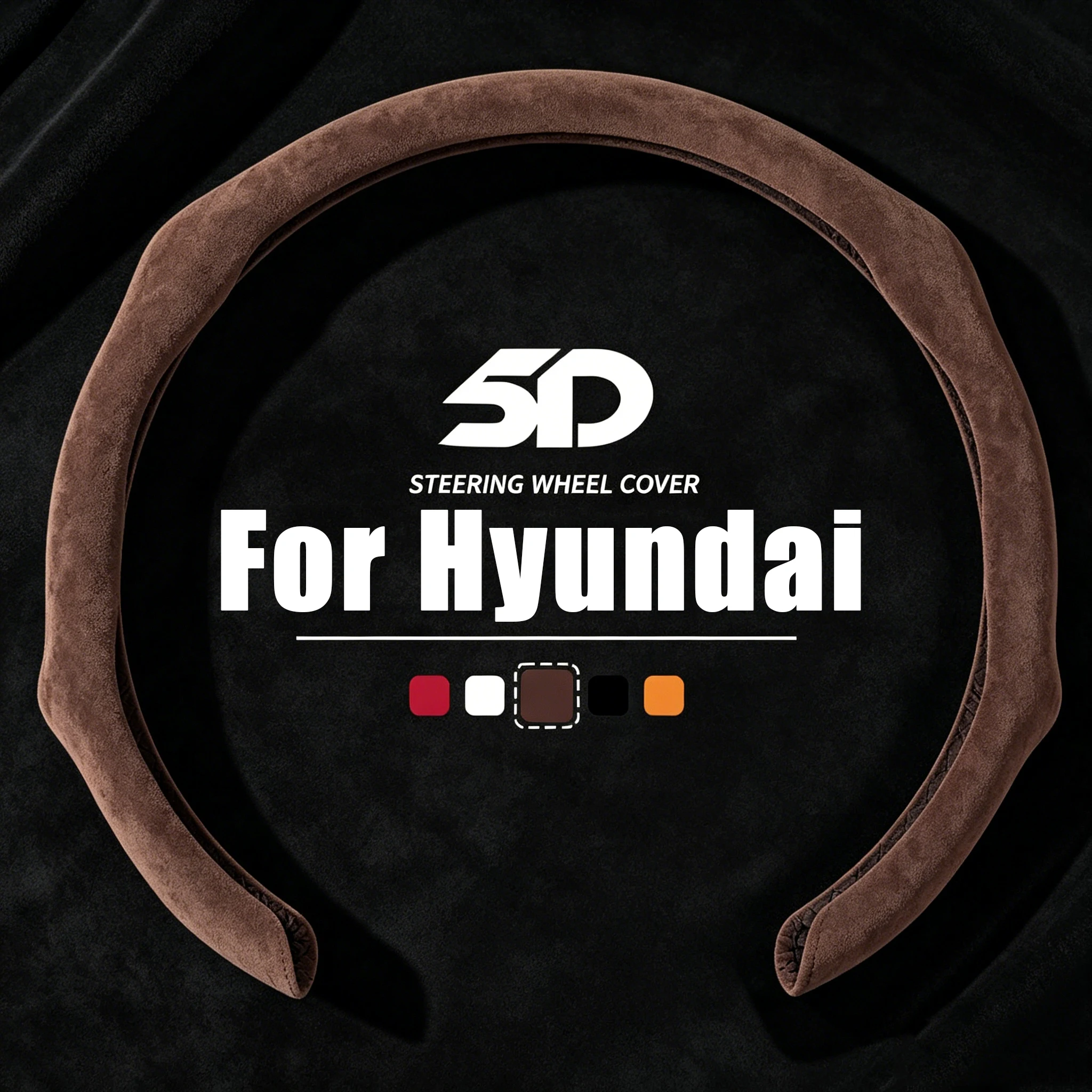 Premium Non-slip Suede Leather Car Steering Wheel Cover Booster Cover For Hyundai Santa Fe Sonata Tucson Kona I30 IX25 IX35
Premium Non-slip Suede Leather Car Steering Wheel Cover Booster Cover For Hyundai Santa Fe Sonata Tucson Kona I30 IX25 IX35