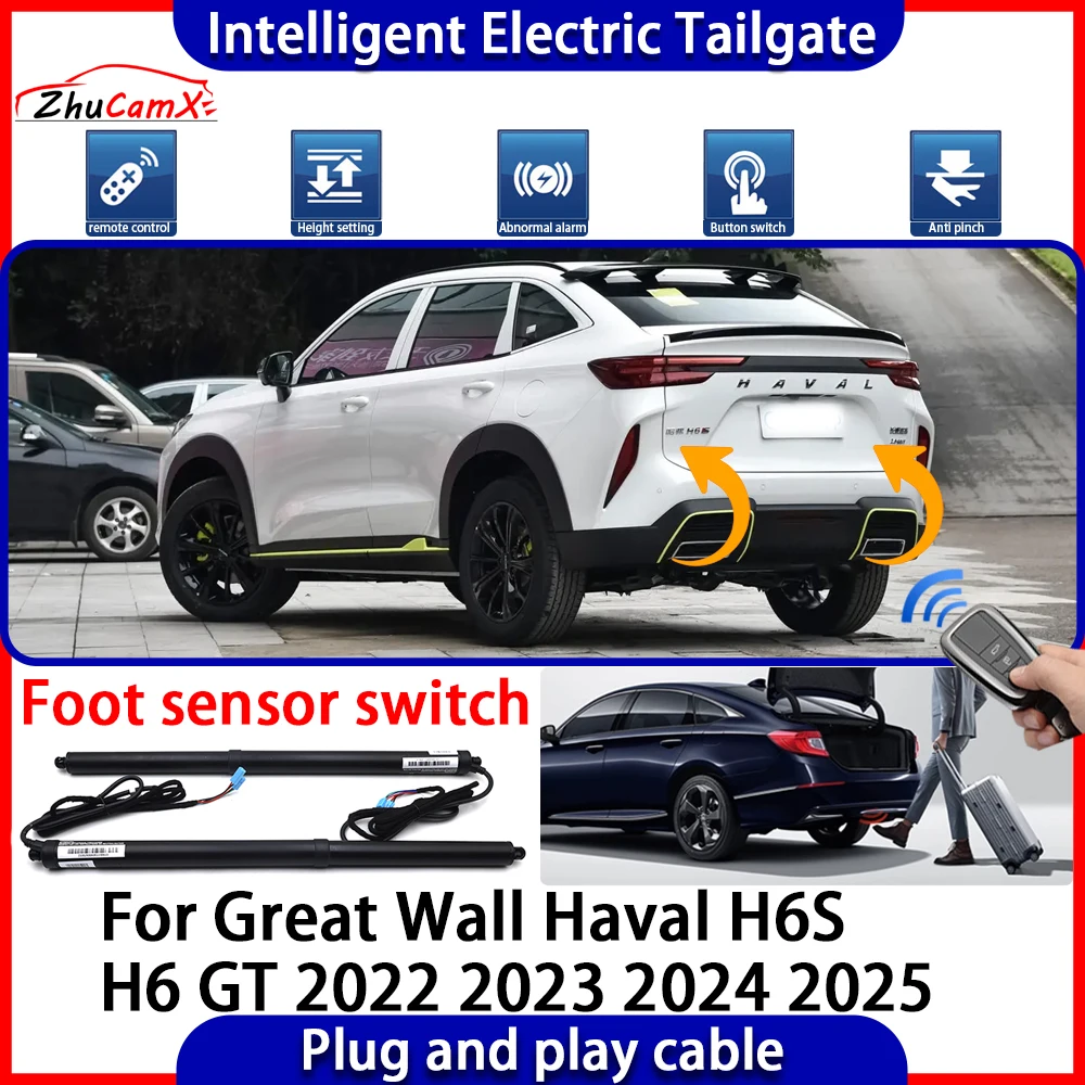 Car Automatic Lifting kit Trunk Intelligent Electric Tail Gate Lift Tailgate for Great Wall Haval H6S H6 GT 2022 2023 2024 2025
Car Automatic Lifting kit Trunk Intelligent Electric Tail Gate Lift Tailgate for Great Wall Haval H6S H6 GT 2022 2023 2024 2025