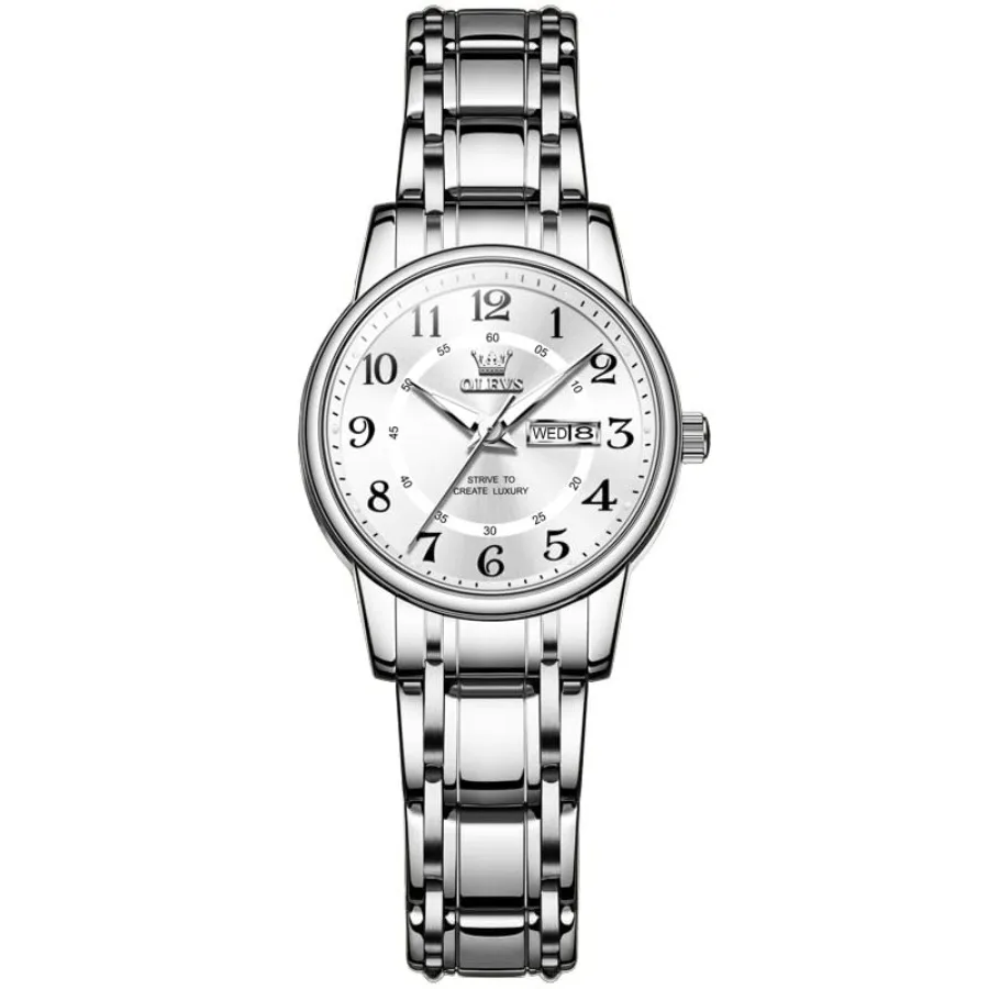 OLEVS Stainless Steel Women's Watch Dress Watches for Women with Date Fashion Ladies Business Waterproof Analog Quartz Small Wr
OLEVS Stainless Steel Women's Watch Dress Watches for Women with Date Fashion Ladies Business Waterproof Analog Quartz Small Wr