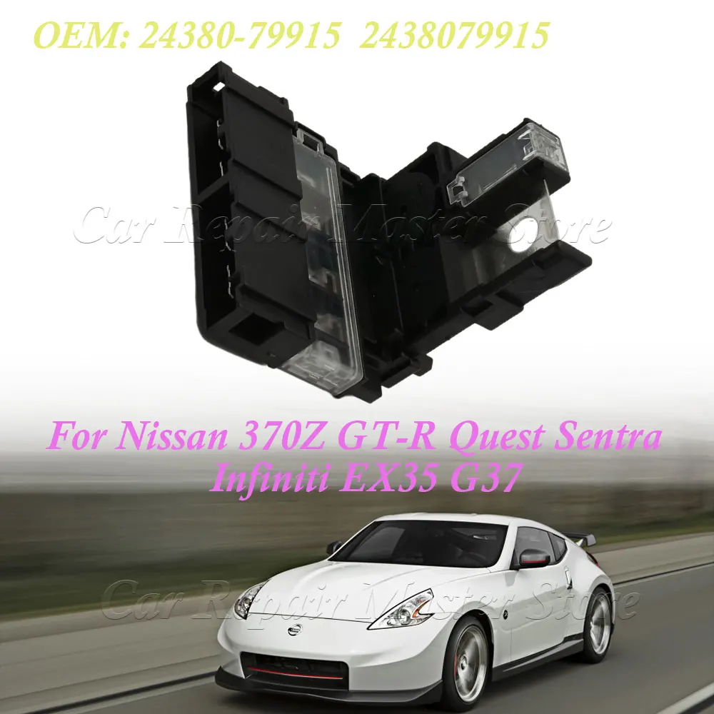 New Holder Fusible Car Accessories 24380-79915 2438079915 For Nissan 370Z GT-R Quest Sentra Infiniti EX35 G37
New Holder Fusible Car Accessories 24380-79915 2438079915 For Nissan 370Z GT-R Quest Sentra Infiniti EX35 G37