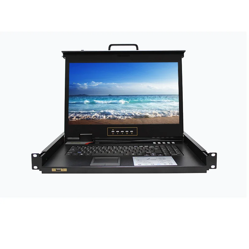 17inch Single VGA DVI HD Port Lcd Kvm Extender 1U Rackmount KVM Drawer VGA Cable Usb Kvm Switch
17inch Single VGA DVI HD Port Lcd Kvm Extender 1U Rackmount KVM Drawer VGA Cable Usb Kvm Switch