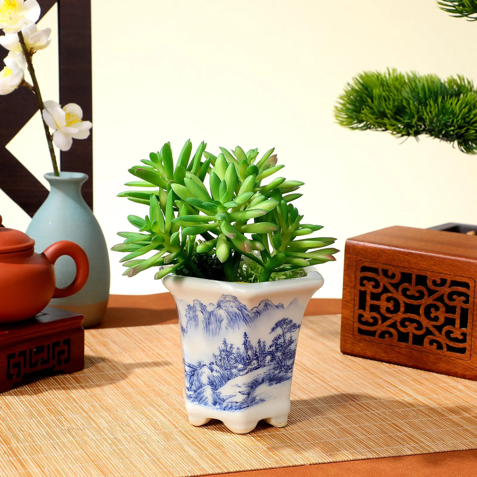 Сине-белый фарфоровый керамический цветочный горшок с цветочным узором, декоративный кашпо для комнатных растений, для балкона и дома
Сине-белый фарфоровый керамический цветочный горшок с цветочным узором, декоративный кашпо для комнатных растений, для балкона и дома