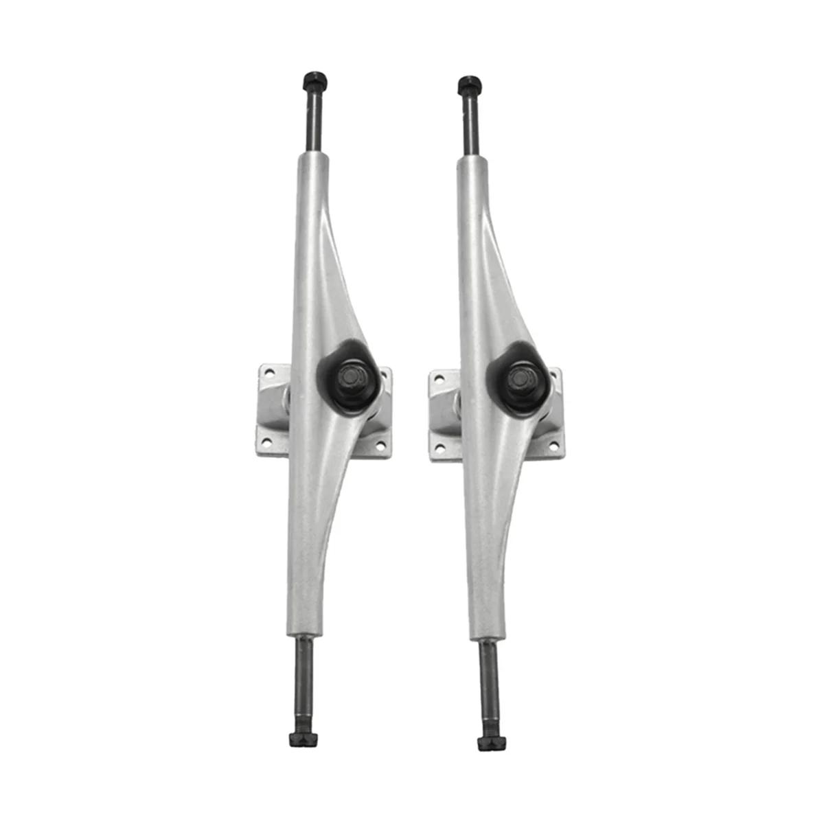 10.5 Inch Adult Scooter Bridge Skateboard Bracket Double Rocker Aluminum Magnesium Alloy Accessories Silver
10.5 Inch Adult Scooter Bridge Skateboard Bracket Double Rocker Aluminum Magnesium Alloy Accessories Silver