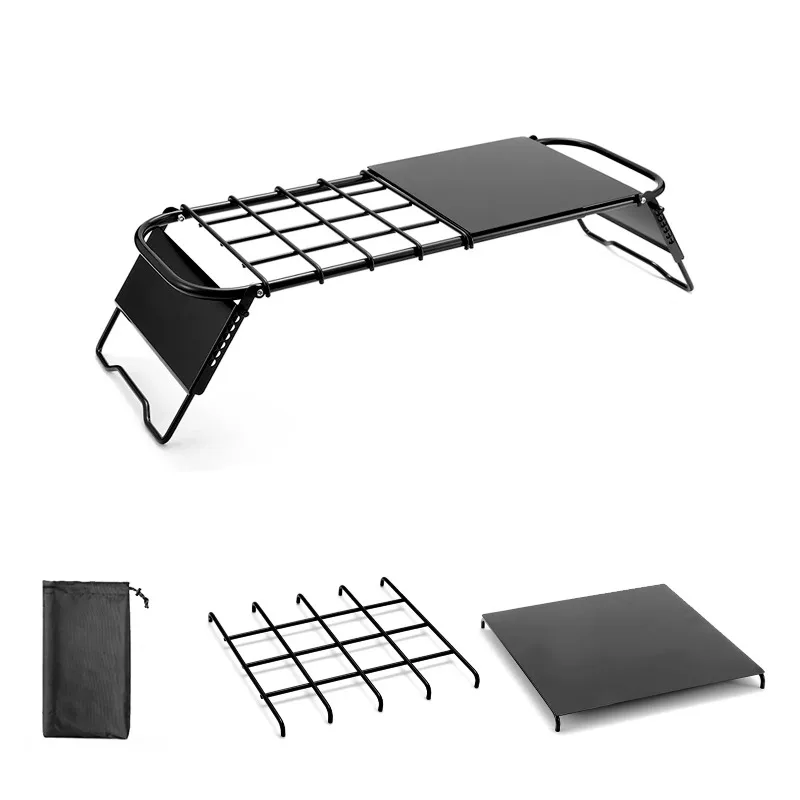 Folding Campfire Grill Adjustable Height and Length Portable BBQ Stand for Camping
Folding Campfire Grill Adjustable Height and Length Portable BBQ Stand for Camping