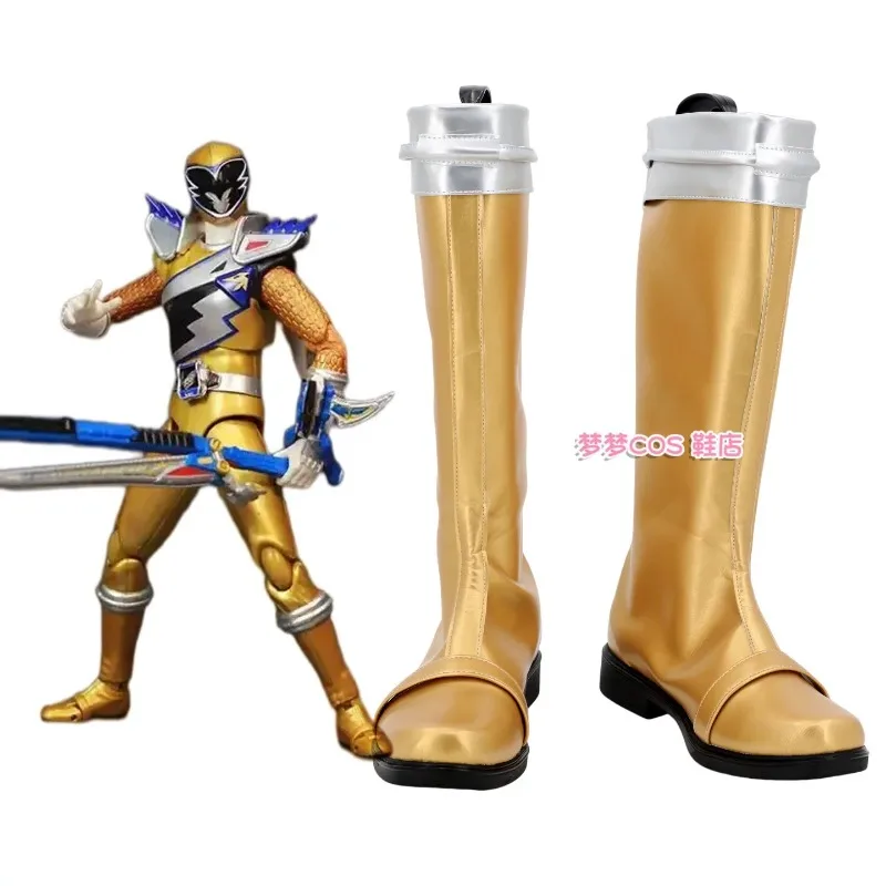Zyuden Sentai Kyoryuger Kyoryu Gold Cosplay Shoes Boots Custom Size
Zyuden Sentai Kyoryuger Kyoryu Gold Cosplay Shoes Boots Custom Size