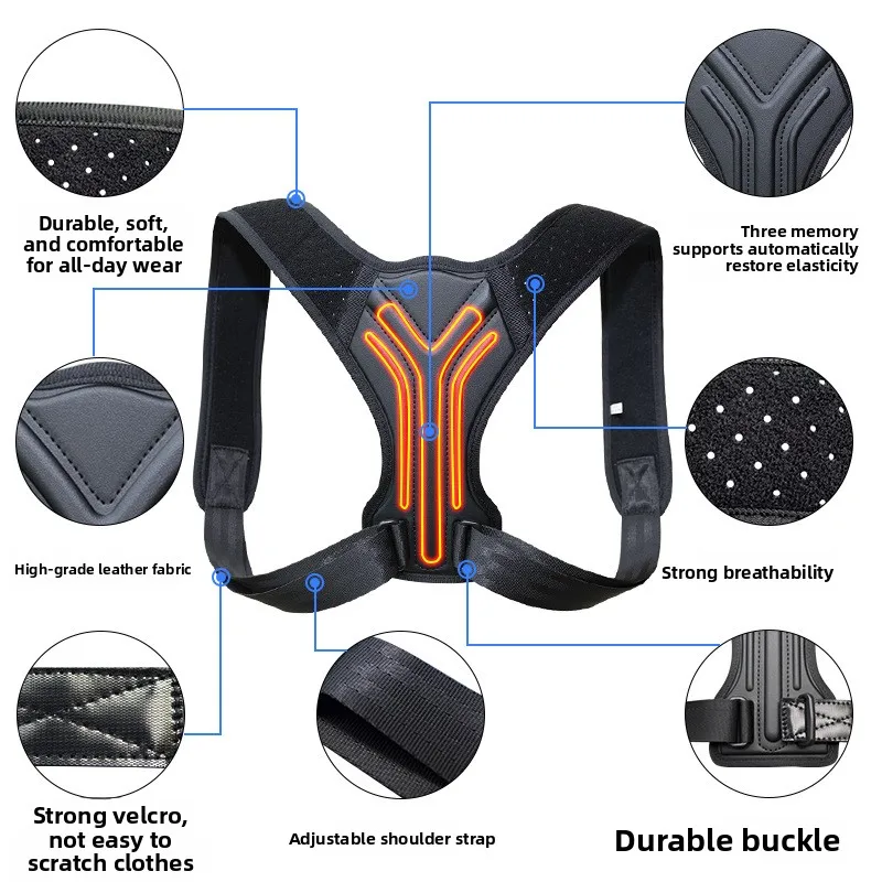 Spine Alignment Back Support Belt Invisible Breathable Hunchback Corrector Daily Sitting Posture Correction Tool
Spine Alignment Back Support Belt Invisible Breathable Hunchback Corrector Daily Sitting Posture Correction Tool