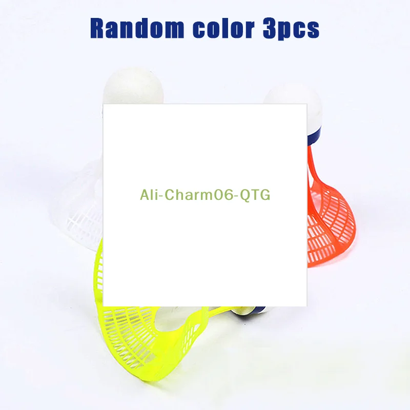 3 шт. ветрозащитный волан для бадминтона, ветрозащитный волан, тренировочные аксессуары, спортивные принадлежности, разноцветный нейлоновый бадминтон
3 шт. ветрозащитный волан для бадминтона, ветрозащитный волан, тренировочные аксессуары, спортивные принадлежности, разноцветный нейлоновый бадминтон