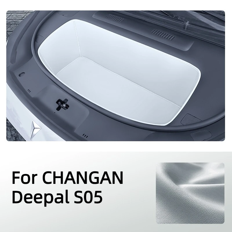 Front Trunk Mat For CHANGAN Deepal S05 Accessories 2026 Premium Leather Anti-scratch Noise Reduction Reinforced Design Durable
Front Trunk Mat For CHANGAN Deepal S05 Accessories 2026 Premium Leather Anti-scratch Noise Reduction Reinforced Design Durable