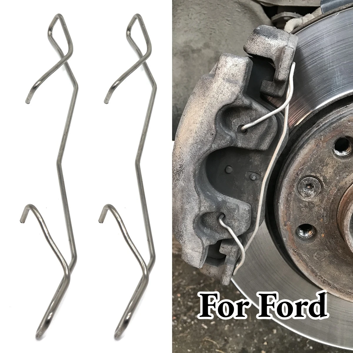 Front Left Right Brake Pads Fittings Caliper Spring Fit Retainer Anti-Rattle Clip Fix For FORD KUGA FIESTA MK8 TRANSIT CONNECT
Front Left Right Brake Pads Fittings Caliper Spring Fit Retainer Anti-Rattle Clip Fix For FORD KUGA FIESTA MK8 TRANSIT CONNECT