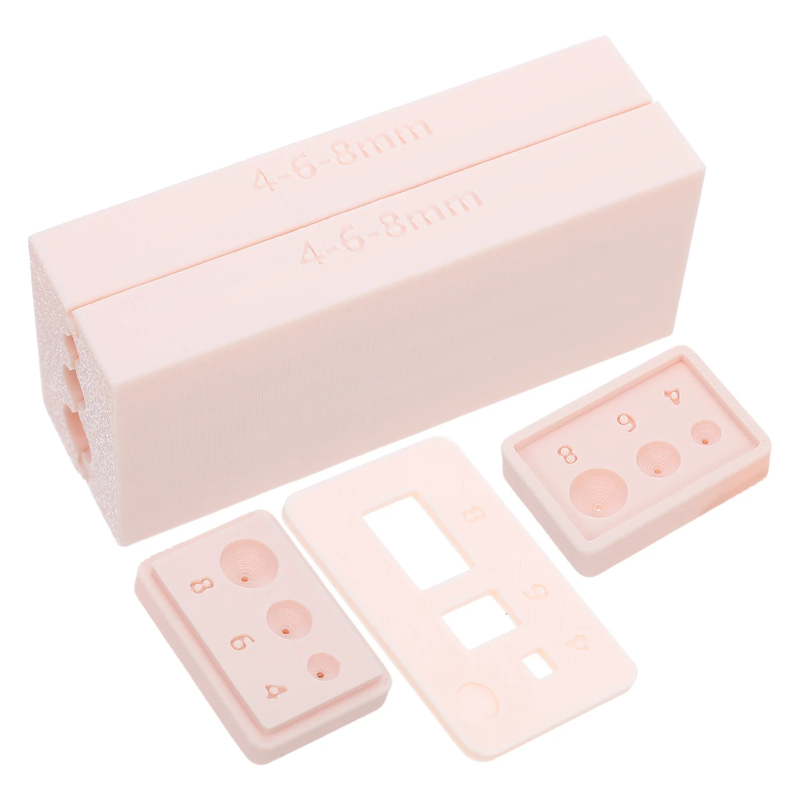 1Set Clay Bead Tools Set with 4 6 8Mm Sphere Molds for Polymer Clay Jewelry Making Bead Hole Maker Roller Measuring Tool Craft
1Set Clay Bead Tools Set with 4 6 8Mm Sphere Molds for Polymer Clay Jewelry Making Bead Hole Maker Roller Measuring Tool Craft