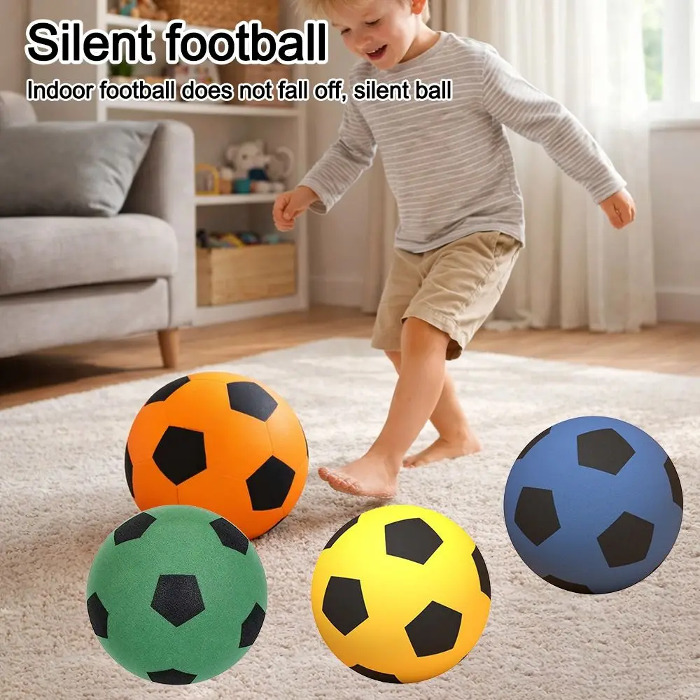 High-Elastic Silent Football Low Noise Easy to Grip Low Noise Foam Soccer Ball Lightweight 18/21/24CM Indoor Training Ball
High-Elastic Silent Football Low Noise Easy to Grip Low Noise Foam Soccer Ball Lightweight 18/21/24CM Indoor Training Ball