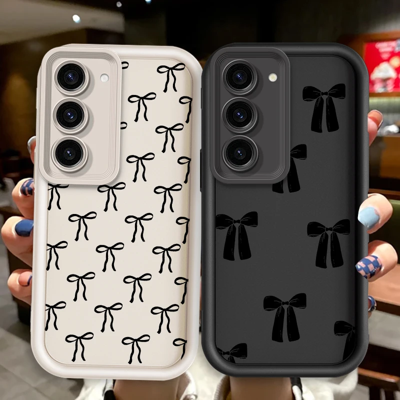Bow Art Design Luxury For Samsung Note 20 S24 S23 S22 S21 S20 Ultra Plus FE A25 A23 A22 A55 A35 5G Eye Ladder TPU Phone Case
Bow Art Design Luxury For Samsung Note 20 S24 S23 S22 S21 S20 Ultra Plus FE A25 A23 A22 A55 A35 5G Eye Ladder TPU Phone Case