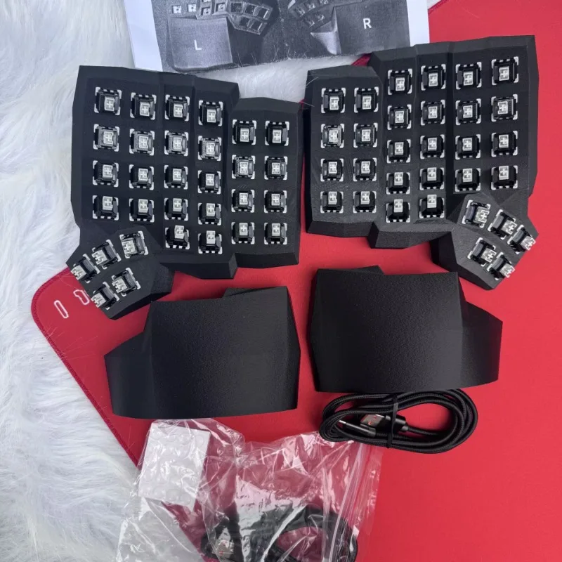 Dactyl Ручная разделенная клавиатура на заказ, эргономичная изогнутая поверхность, комфортный дизайн, персонализация, механическая клавиатура для геймера, подарок
Dactyl Ручная разделенная клавиатура на заказ, эргономичная изогнутая поверхность, комфортный дизайн, персонализация, механическая клавиатура для геймера, подарок