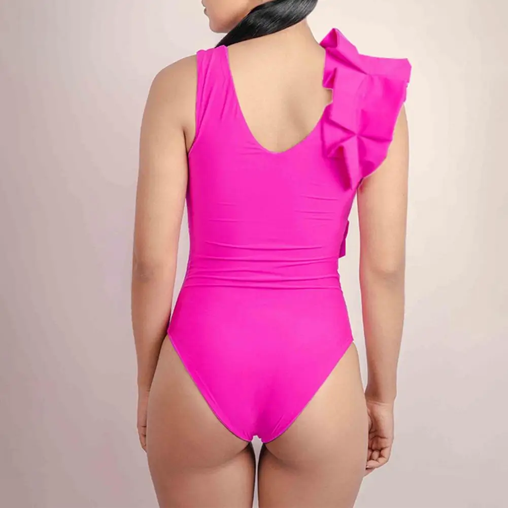 Monokini Cover Up Skirt Set Stylish Women's Swimsuit Set with Deep V-neck Ruffle Decor Backless One-piece Bathing Suit for A
Monokini Cover Up Skirt Set Stylish Women's Swimsuit Set with Deep V-neck Ruffle Decor Backless One-piece Bathing Suit for A