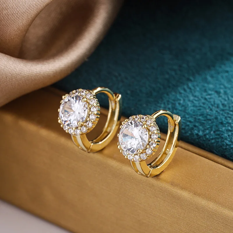 2022 Zircon Full Drill Ear Buckle Ear Ring 14k Copper Ferry Real Gold Personalized Ins Style Versatile Earrings Fashion Jewelry
2022 Zircon Full Drill Ear Buckle Ear Ring 14k Copper Ferry Real Gold Personalized Ins Style Versatile Earrings Fashion Jewelry
