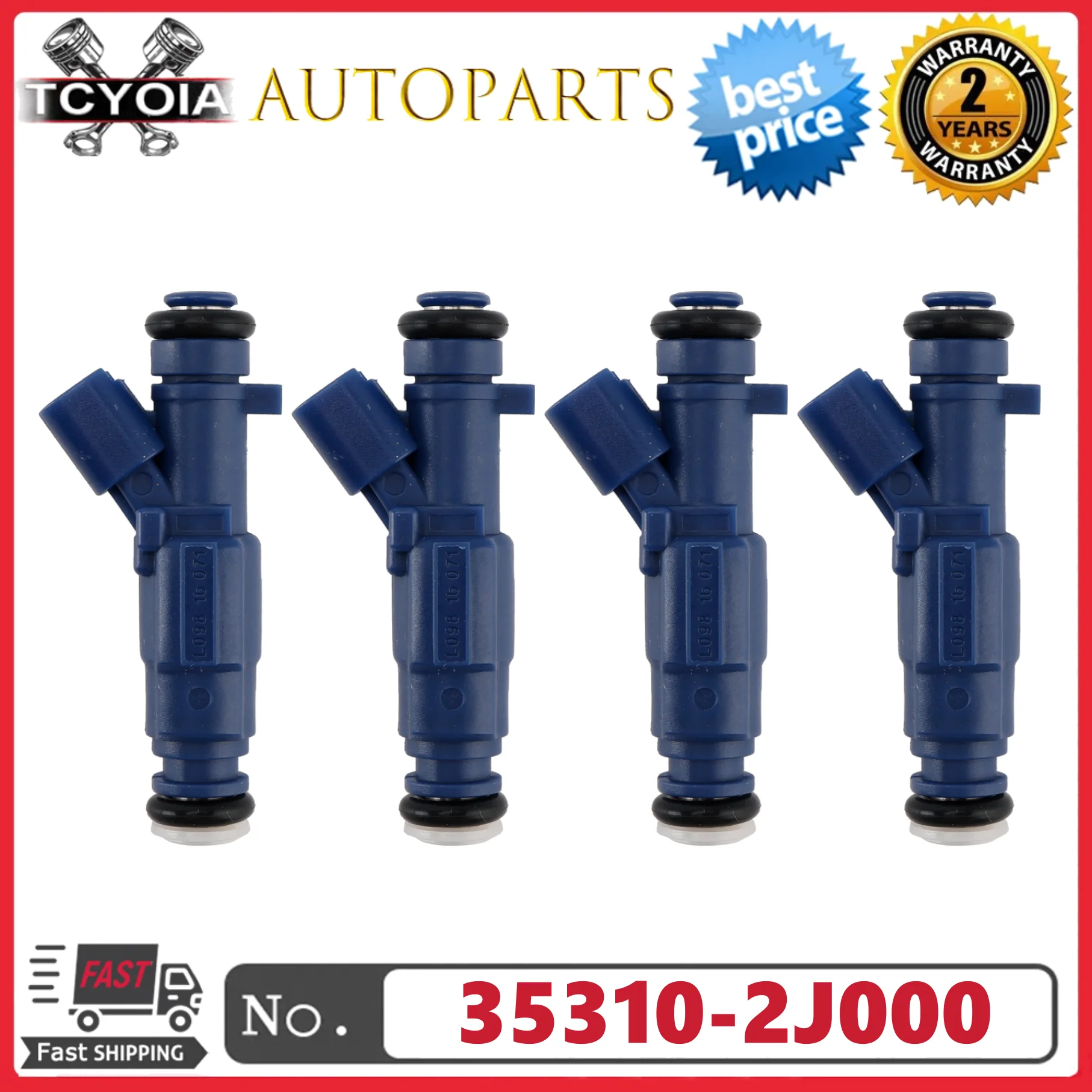 4Pcs/lot Fuel Injectors 35310-2J000 353102J000 For Hyundai Elantra Sonata Kona 2020-2022
4Pcs/lot Fuel Injectors 35310-2J000 353102J000 For Hyundai Elantra Sonata Kona 2020-2022
