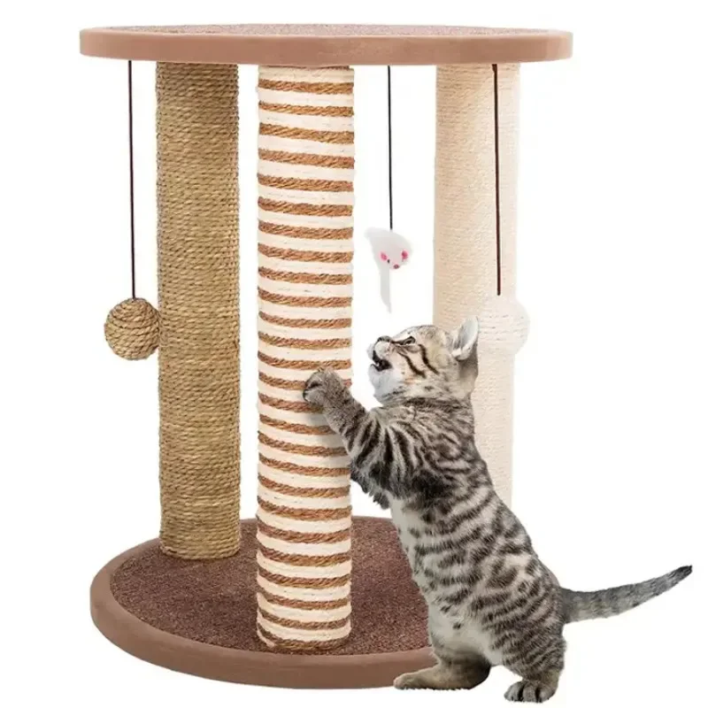 Cat Tower Sisal Rope 3 Scratch Posts Cat Scratch Post Tree Cat Trees & Scratcher
Cat Tower Sisal Rope 3 Scratch Posts Cat Scratch Post Tree Cat Trees & Scratcher