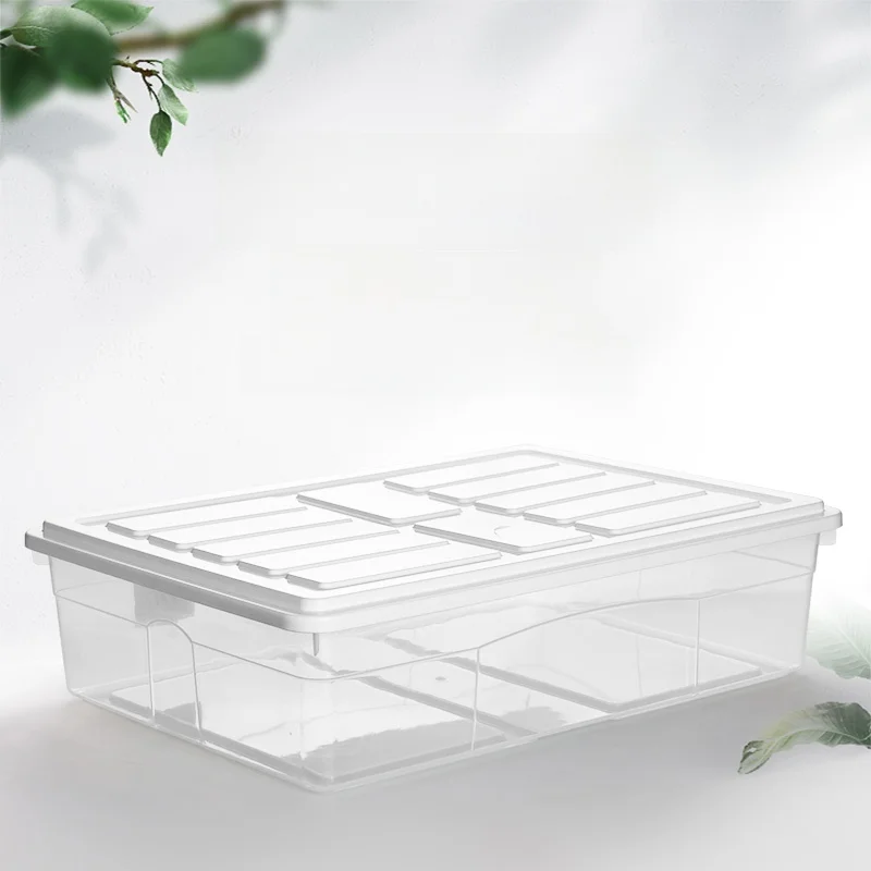 Ultra-Thin Flat Underbed Storage Box Plastic Drawer Style Clothes Shoes Organizer Transparent Household Storage Box for Home Use
Ultra-Thin Flat Underbed Storage Box Plastic Drawer Style Clothes Shoes Organizer Transparent Household Storage Box for Home Use
