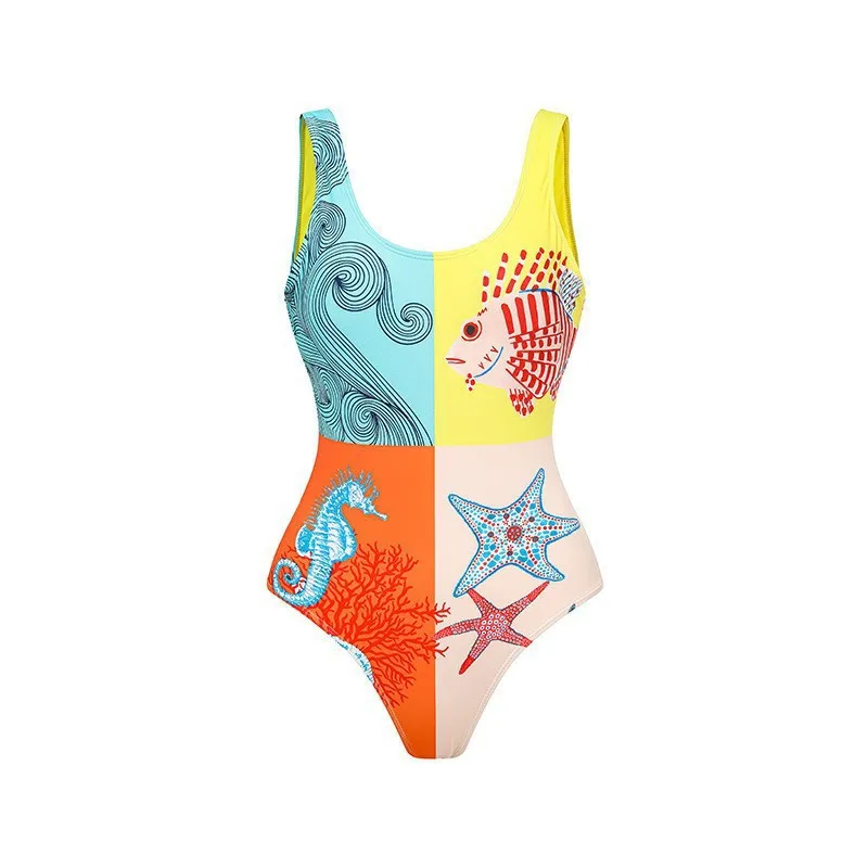 Summer Starfish High Waist Bikini Set Girls One Pieces Swimsuit Women Swimwear Lady Beachwear Push Up Bathing Suits 2024
Summer Starfish High Waist Bikini Set Girls One Pieces Swimsuit Women Swimwear Lady Beachwear Push Up Bathing Suits 2024