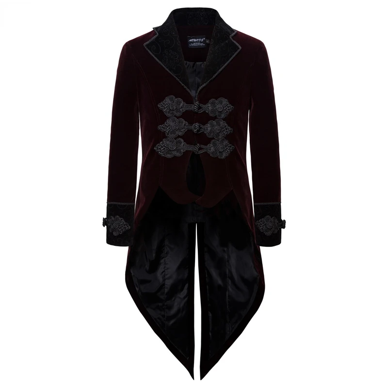 Men's Luxury Embroidery Steampunk Jacket Tailcoat Halloween Costumes Victorian Coat Gothic Cosplay Vintage Frock Coat Uniform
Men's Luxury Embroidery Steampunk Jacket Tailcoat Halloween Costumes Victorian Coat Gothic Cosplay Vintage Frock Coat Uniform