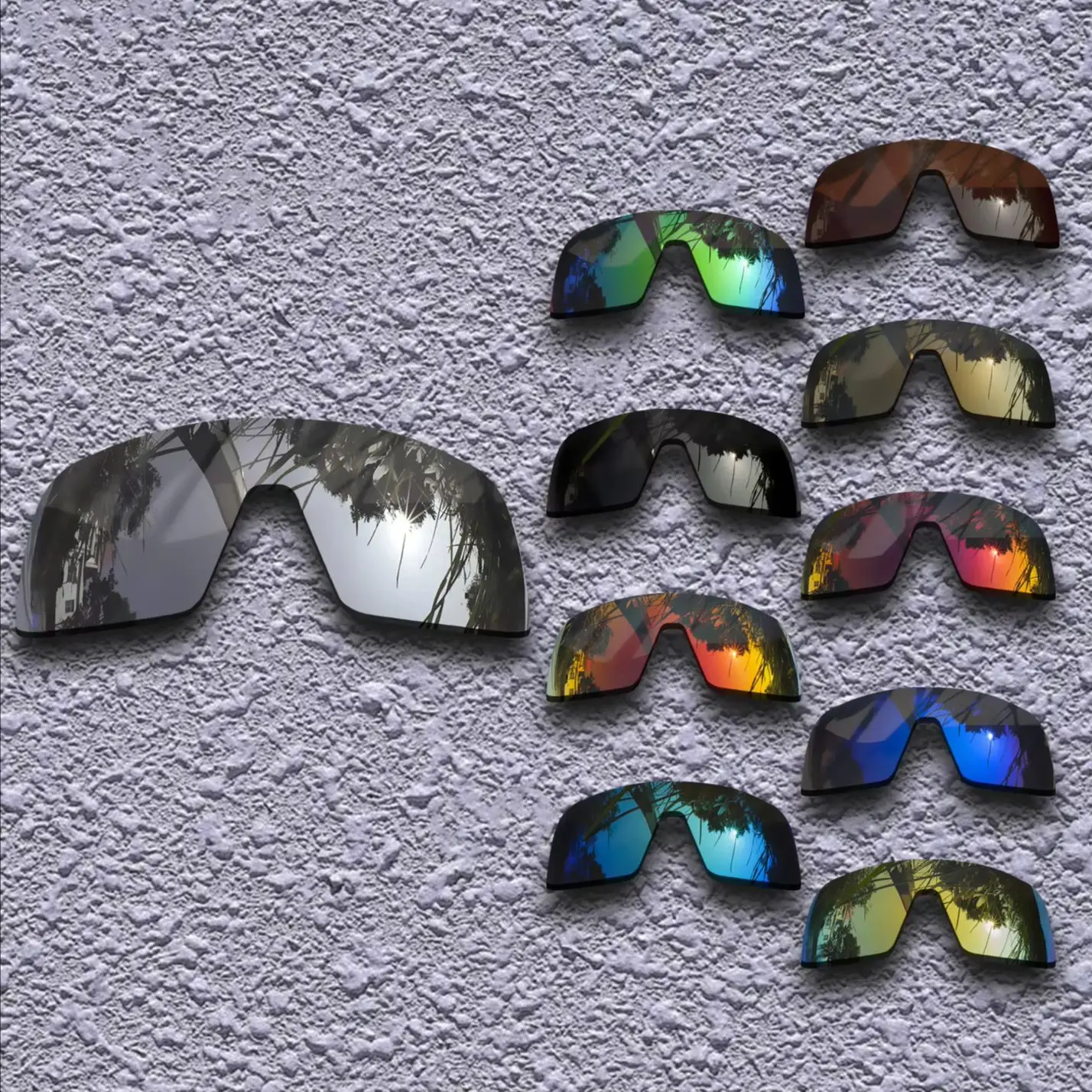 Antiscratch Polarized Replacement Lenses for Oakley Sutro Lite OO9463 Sunglasses - Multiple Choices
Antiscratch Polarized Replacement Lenses for Oakley Sutro Lite OO9463 Sunglasses - Multiple Choices