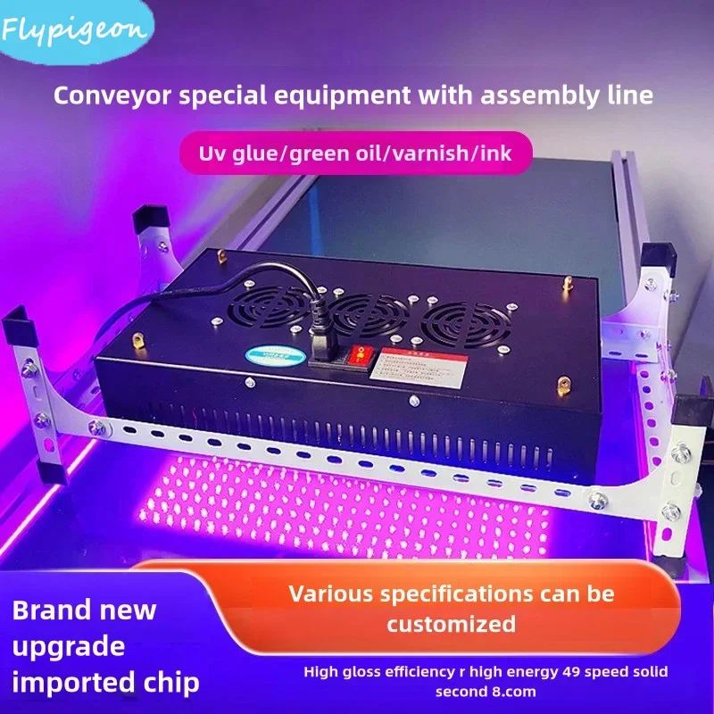 2000W High Power UV Curing Lamp 365 395 405nm Air Cooled Ultraviolet Light for Ink Green Oil Paint Curing Plate Flaw Detection
2000W High Power UV Curing Lamp 365 395 405nm Air Cooled Ultraviolet Light for Ink Green Oil Paint Curing Plate Flaw Detection