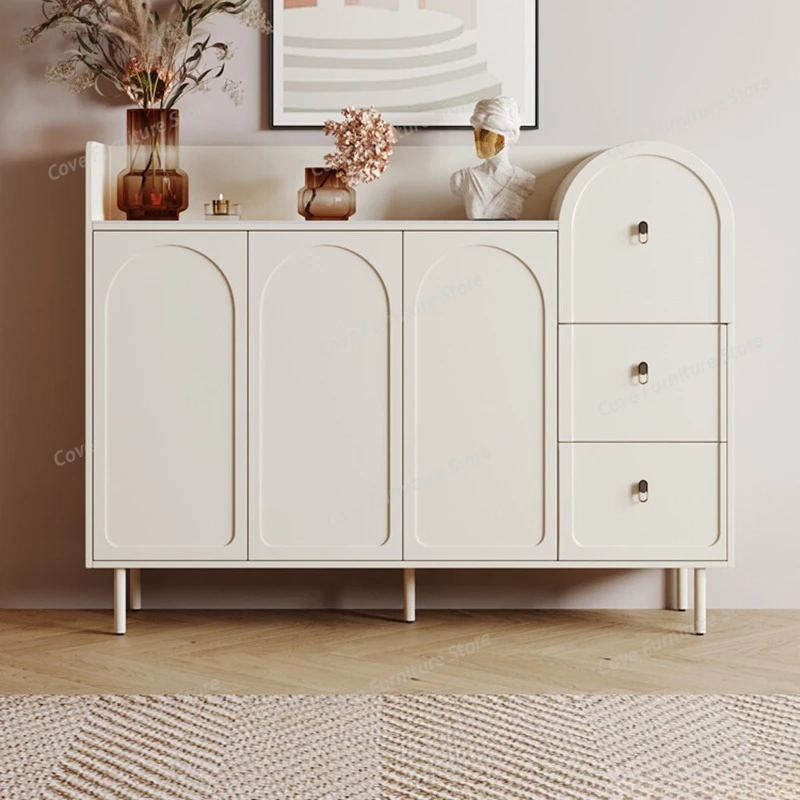 French Cream Style Sideboards Nordic Creative Living Room Entrance Shelf Cabinet Designer Villa Home Furniture Comedor FYLC
French Cream Style Sideboards Nordic Creative Living Room Entrance Shelf Cabinet Designer Villa Home Furniture Comedor FYLC