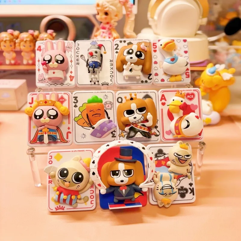 PLZDOT Authentic Siam Lipu Poker Series Blind Box Fridge Magnets Zhang Tianzhong Mini Figure Peripheral Gift For Anime Fans
PLZDOT Authentic Siam Lipu Poker Series Blind Box Fridge Magnets Zhang Tianzhong Mini Figure Peripheral Gift For Anime Fans