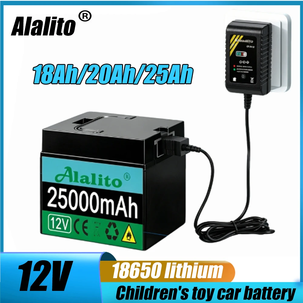 12V 25Ah Power Wheels Battery Fits Jeep Hurricane, F150 Extreme, Barbie Camper Ride On Toys for Part No.00801-1661,00801-1776
12V 25Ah Power Wheels Battery Fits Jeep Hurricane, F150 Extreme, Barbie Camper Ride On Toys for Part No.00801-1661,00801-1776