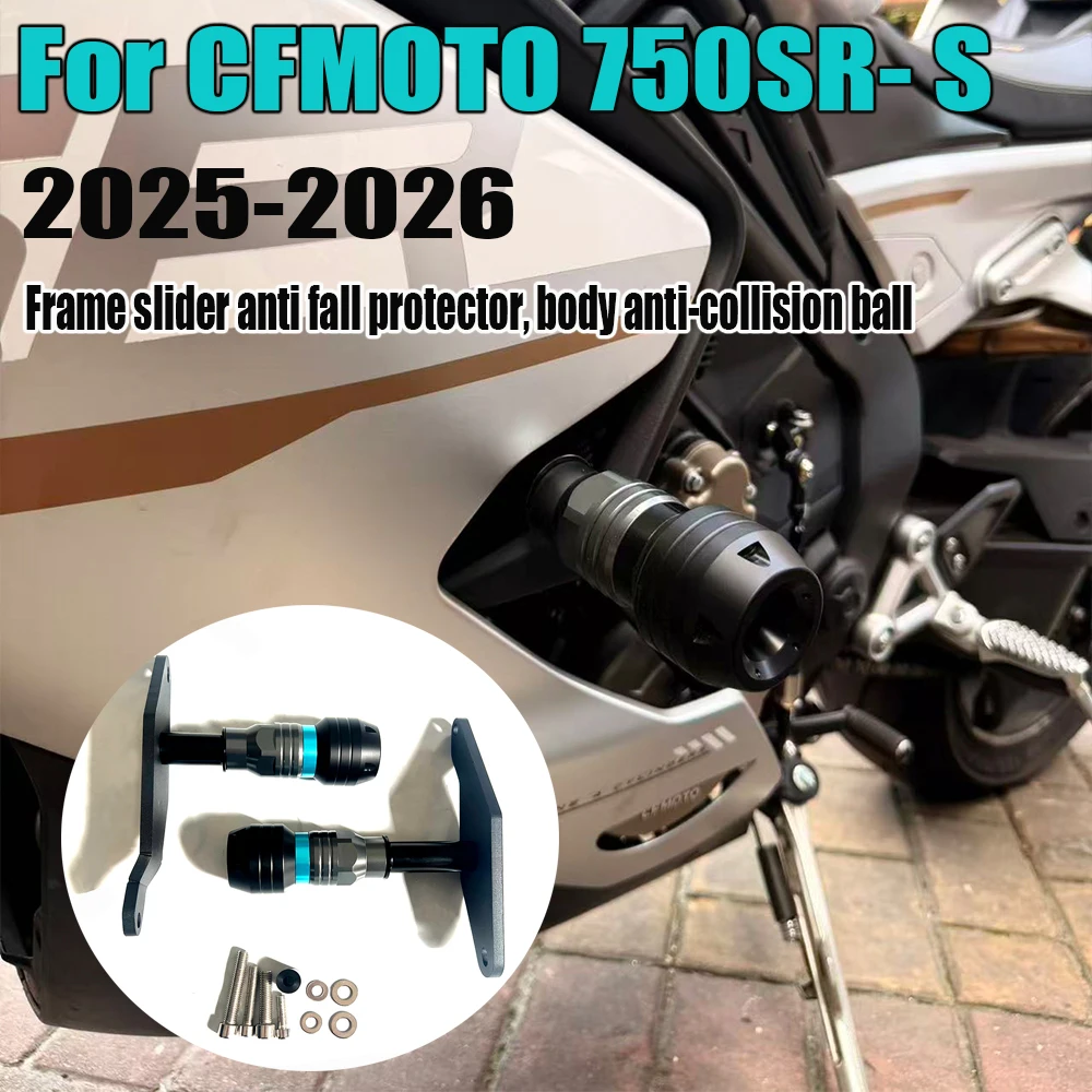For CFMOTO 750SR S 750SR-S 2025 2026 750SR-R Motorcycles Engine Guard Frame Sliders Falling Protector Body Anti-collision Ball
For CFMOTO 750SR S 750SR-S 2025 2026 750SR-R Motorcycles Engine Guard Frame Sliders Falling Protector Body Anti-collision Ball