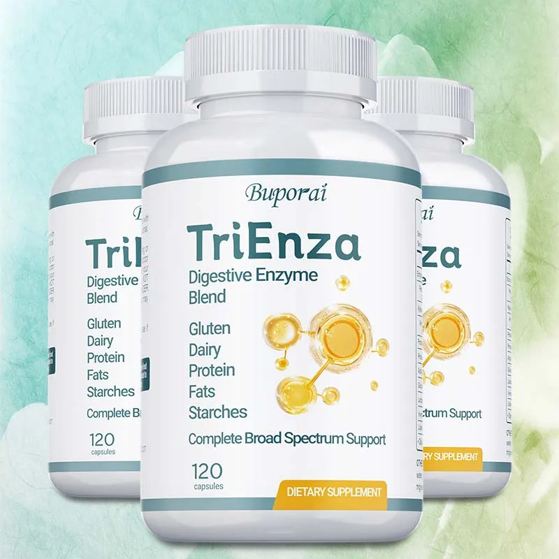 TriEnza Digestive Enzymes - Digestive Enzyme Supplement To Improve Digestion of Proteins, Carbohydrates, Fats, and Polyphenols
TriEnza Digestive Enzymes - Digestive Enzyme Supplement To Improve Digestion of Proteins, Carbohydrates, Fats, and Polyphenols