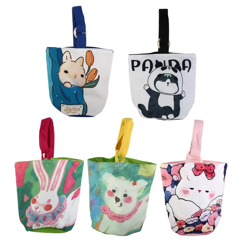 Reusable Rabbit Cartoon Canvas Bucket Bag Dog Cat Rabbit Handbag Mommy Bag Large Capacity Dog Lunch Bag Shopping
Reusable Rabbit Cartoon Canvas Bucket Bag Dog Cat Rabbit Handbag Mommy Bag Large Capacity Dog Lunch Bag Shopping