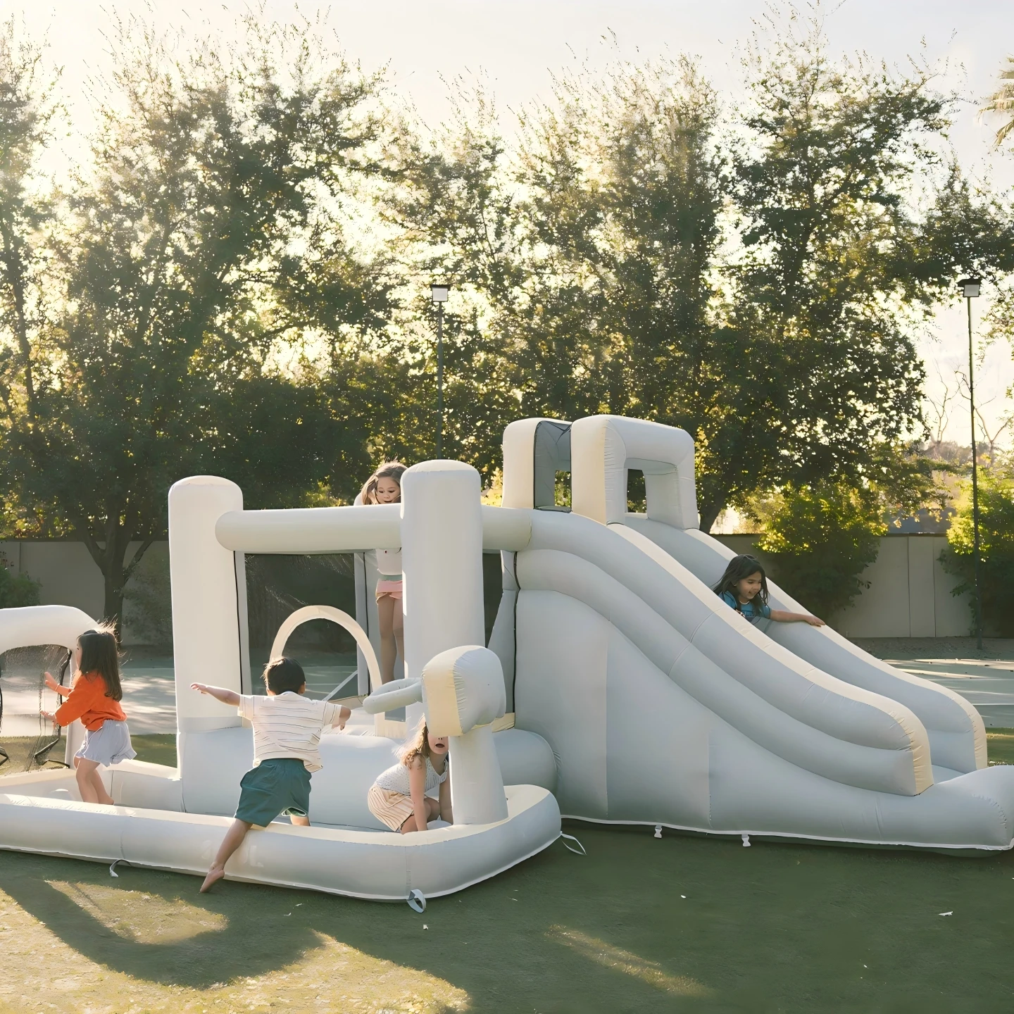 Inflatable Children's Bounce Castle Oxford Inflatable Bounce House, Ball Pit & Basketball And Slide Families Use The Castle For
Inflatable Children's Bounce Castle Oxford Inflatable Bounce House, Ball Pit & Basketball And Slide Families Use The Castle For