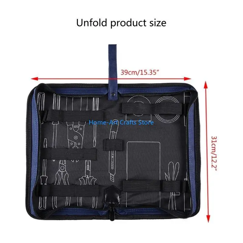 Y3NA Tool Bag with Pocket and Storage for Men Waterproof Heavy Duty
Y3NA Tool Bag with Pocket and Storage for Men Waterproof Heavy Duty