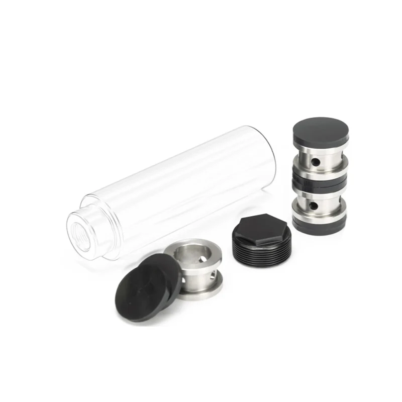 Super Mini 1.2"OD 4''L 7075-T6 Aluminum Trap Tube 1/2-28,5/8-24+8 polyurethane Wipes Filter Trap Cleaning Oil Tube
Super Mini 1.2"OD 4''L 7075-T6 Aluminum Trap Tube 1/2-28,5/8-24+8 polyurethane Wipes Filter Trap Cleaning Oil Tube