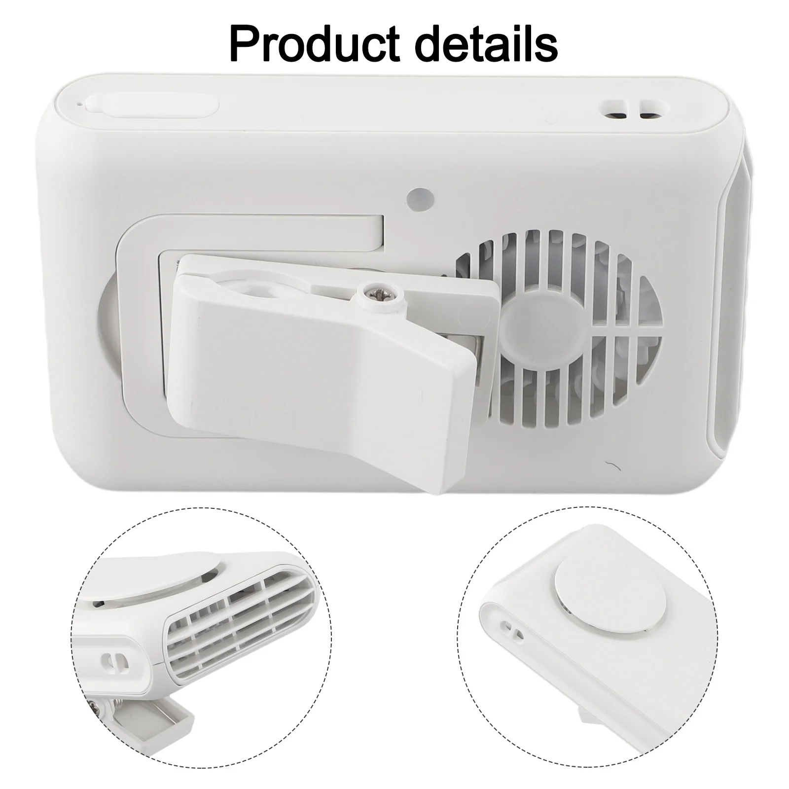 Backpack Fan 116*71*56 Mm Neck Handheld Fan Adjustable Wind Speed Hands-free Design Lightweight Material Outdoor Cooling
Backpack Fan 116*71*56 Mm Neck Handheld Fan Adjustable Wind Speed Hands-free Design Lightweight Material Outdoor Cooling