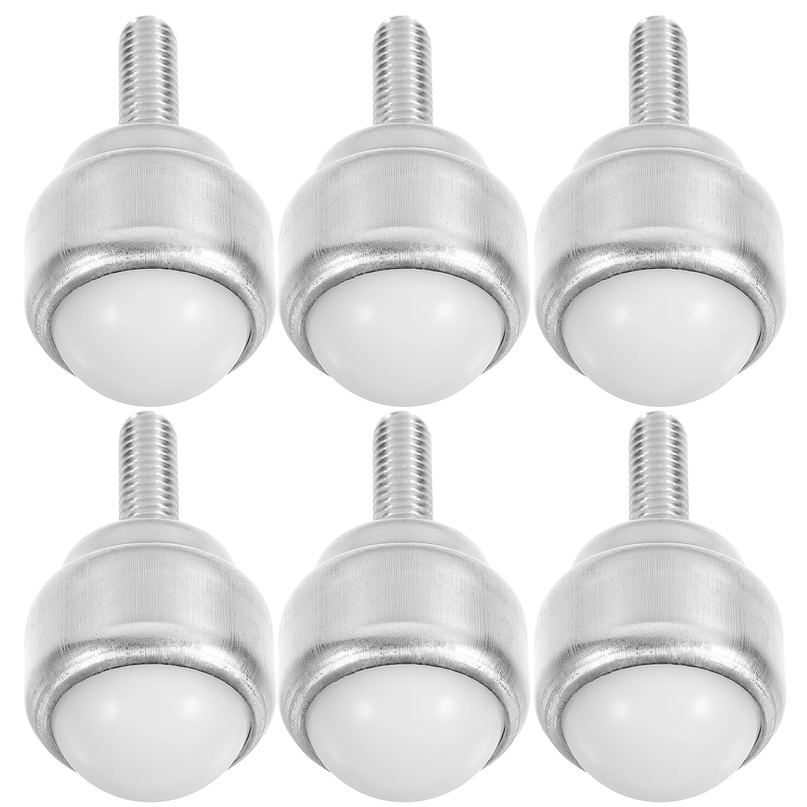 6pcs Swivel Ball Transfer Bearings Nylon Casters 360° Universal Wheel For Furniture Table Chair Equipment Stem Caster Roller
6pcs Swivel Ball Transfer Bearings Nylon Casters 360° Universal Wheel For Furniture Table Chair Equipment Stem Caster Roller