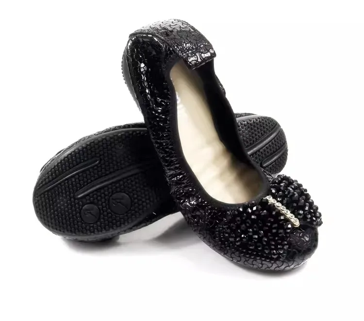 Women's Shoes Wedge Elegant Bowknot Ballerina Women's Flat Round Toe Comfort Slip-On Ladies Loafers Genuine Leather Single Shoes
Women's Shoes Wedge Elegant Bowknot Ballerina Women's Flat Round Toe Comfort Slip-On Ladies Loafers Genuine Leather Single Shoes