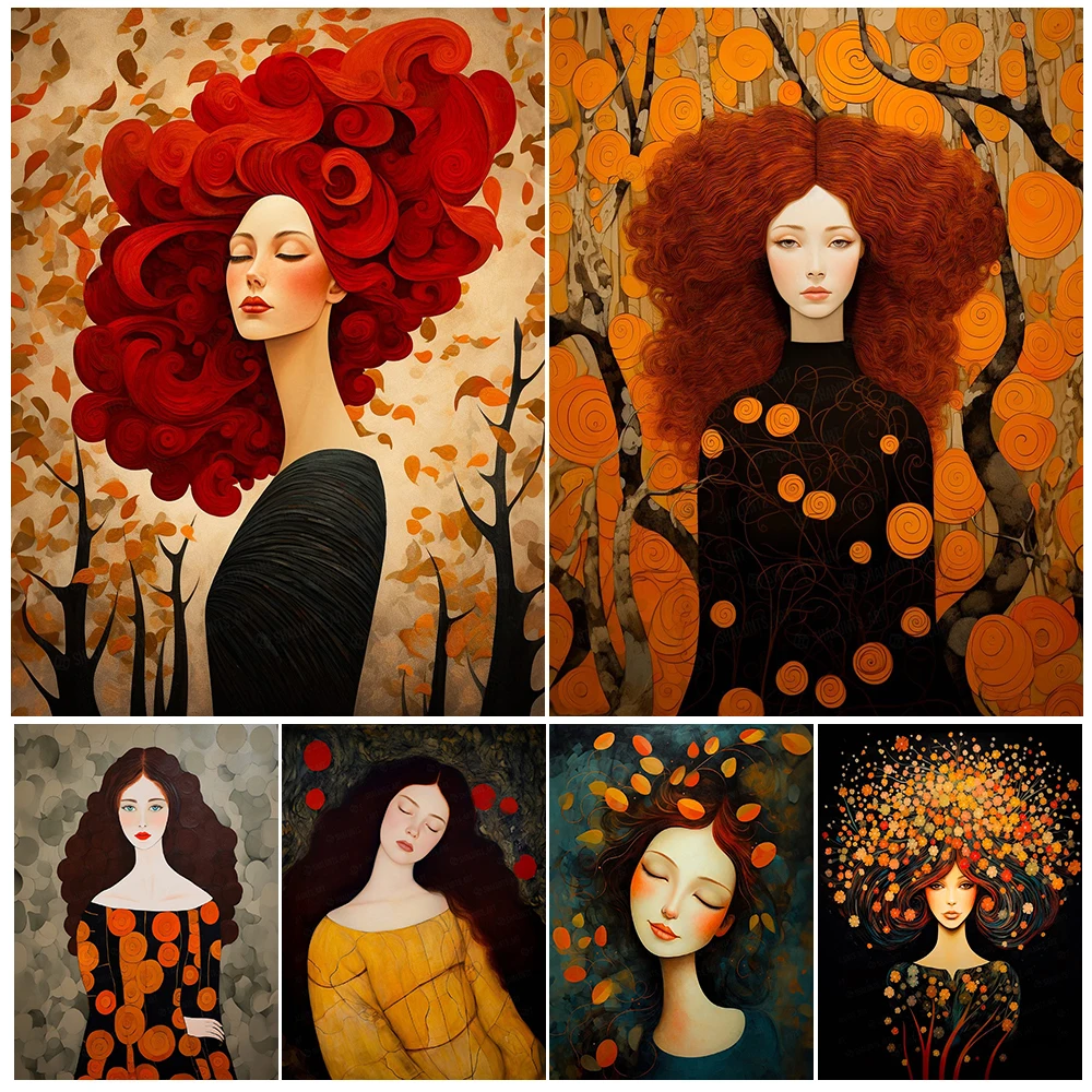 Autumn Girl Flower Head Woman Abstract Nordic Poster Wall Art Canvas Painting Home Decor Wall Pictures For Living Room Unframed
Autumn Girl Flower Head Woman Abstract Nordic Poster Wall Art Canvas Painting Home Decor Wall Pictures For Living Room Unframed